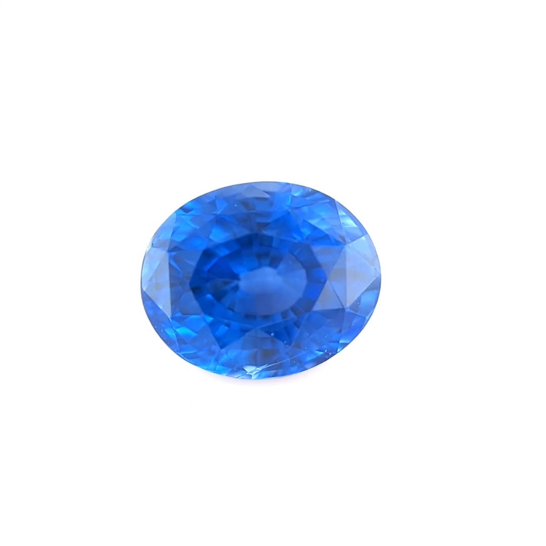 Natural Ceylon Blue Sapphire (Heated) - 1.58 Carats (Certified)